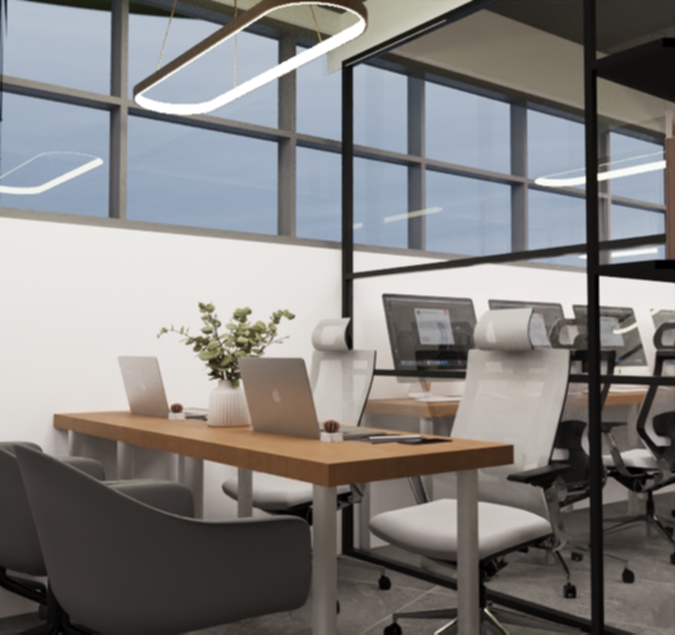 Flexi Desk, LPOne Coworking space at calicut
